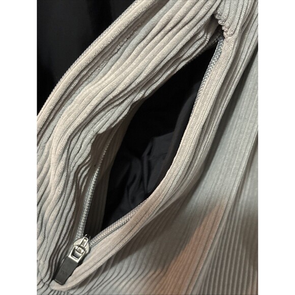 Obermeyer Men’s Large Gray Corduroy Full Zip Jacket - Picture 11 of 16